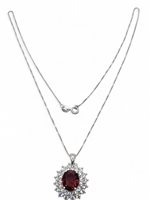 Collana Domar Gioielli Donna Collana argento 925 in Argento Cubic Zirconia PZC122794 - PZC122794
